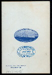 DINNER TO DIPLOMATIC CORPS [held by] NORFOLK AND WASHINGTON SS. CO. [at] ABOARD STEAMER NEWPORT NEWS (SS;)
