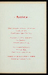SEVENTEENTH ANNUAL BANQUET [held by] THE FRATERNAL UNION OF ANOINTED HIGH PRIESTS [at] "EVERETT HOUSE, UNION SQUARE AND 17TH STREET, NEW YORK" (HOTEL;)