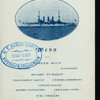 DINNER IN HONOR OF THE SHIP'S COMPANY OF H.M.S. GOOD HOPE [held by] THE SHIP'S COMPANY OF THE U.S.S. LOUISIANA [at] "HAMPTON ROADS, VA" (SS;)