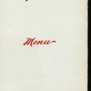 BANQUET TO VISITING GRAND MASTERS [held by] GRAND LODGE F.A.A.M OF THE DISTRICT OF COLUMBIA [at] "THE RALEIGH, WASHINGTON, D.C." (HOTEL;)