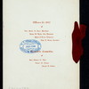 DINNER IN HONOR OF THOMAS NORTON HUNT, MAYOR OF BOSTON [held by] TWENTIETH CENTURY ALDERMANIC ASSOCIATION [at] "COPLEY SQUARE HOTEL, [BOSTON, MA]" (HOTEL;)