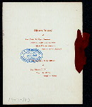 DINNER IN HONOR OF THOMAS NORTON HUNT, MAYOR OF BOSTON [held by] TWENTIETH CENTURY ALDERMANIC ASSOCIATION [at] "COPLEY SQUARE HOTEL, [BOSTON, MA]" (HOTEL;)