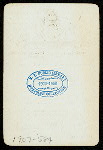 DINNER [held by] KING EDARD VII [at] "BUCKINGHAM PALACE, LONDON,ENGLAND]" (FOR;)