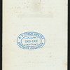 DINNER [held by] KING EDARD VII [at] "WINDSOR CASTLE; [ LONDON,ENGLAND]" (FOR;)