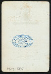 DINNER [held by] KING EDARD VII [at] "WINDSOR CASTLE; [ LONDON,ENGLAND]" (FOR;)