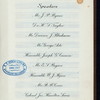 SIXTH ANNUAL BANQUET [held by] NATIONAL ASSOCIATION OFPIANO DEALERS OF AMERICA [at] "AUDITORIUM HOTEL, CHICAGO [IL]" (HOTEL;)