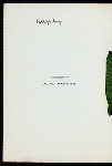 DECENNIAL DINNER [held by] HARVARD NINETY SEVEN [at] "VENDOME HOTEL, BOSTON, MA" (HOTEL;)