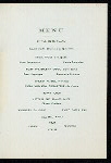 DECENNIAL DINNER [held by] HARVARD NINETY SEVEN [at] "VENDOME HOTEL, BOSTON, MA" (HOTEL;)