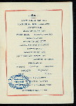 BANQUET AND RECEPTION [held by] 9TH REGIMENT VETERAN ASSOCIATION [at] "FANEUIL HALL, BOSTON, MA" (OTHER (HALL);)