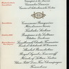 DINNER GIVEN AT THE SEVENTEENTH ANNUAL CONVENTION OF THE OHIO BANKERS' ASSOCIATION [held by] CINCINNATI MEMBERS [at] SINTON HOTEL (HOTEL;)