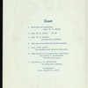 BANQUET TO REAR ADMIRAL JOSEPH B.COUGHLAN [held by] U.S. NAVY [at] "TERRACE GARDEN,58 ST.NEW YORK, NY;" (REST;)