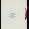 DINNER [held by] MERCHANTS' CLUB OF BOSTON [at] "NEW ALGONQUIN CLUB, [BOSTON, MA]" (OTHER (PRIVATE CLUB?);)
