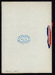 DINNER [held by] MERCHANTS' CLUB OF BOSTON [at] "NEW ALGONQUIN CLUB, [BOSTON, MA]" (OTHER (PRIVATE CLUB?);)