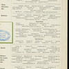 DINNER [held by] FRAUNCES' TAVERN [at] "[NEW YORK, NY]" (REST;)