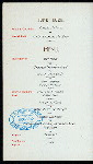 THIRTEENTH ANNUAL BANQUET [held by] THE OHIO BREWERS ASSOCIATION [at] "HOTEL SINTON, CINCINNATI, [OH]" (HOTEL;)