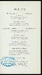 THIRTEENTH ANNUAL BANQUET [held by] THE OHIO BREWERS ASSOCIATION [at] "HOTEL SINTON, CINCINNATI, [OH]" (HOTEL;)