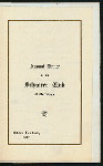 ANNUAL DINNER [held by] THE SCHNORER CLUB OF MORRISANIA [at] NEW YORK? (OTHER (PRIVATE CLUB?);)