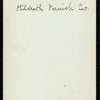 DINNER [held by] HILDRETH TARNISH CO.? [at] "MARLBOROUGH-BLENHEIM, ATLANTIC CITY, NJ" (HOTEL;)