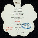 OCTOBER DINNER [held by] CLOVER CLUB [at] "BELLEVUE-STATFORD, PHILADELPHIA [PA]" (HOTEL;)