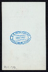 MENU [held by] SOCIETY OF COLONIAL WARS IN THE STATE OF NEW JERSEY [at] "WALDORF-ASTORIA, NEW YORK, NY" (HOTEL;)