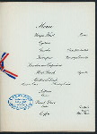 DINNER TO THE HONORABLE GEORGE VON L. MEYER, POSTMASTER GENERAL OF THE UNITED STATES [held by] W. ATLEE BURPEE [at] "UNION LEAGUE, THE, PHILADELPHIA, PA" (OTHER (CLUB);)