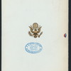 DINNER TO THE HONORABLE GEORGE VON L. MEYER, POSTMASTER GENERAL OF THE UNITED STATES [held by] W. ATLEE BURPEE [at] "UNION LEAGUE, THE, PHILADELPHIA, PA" (OTHER (CLUB);)