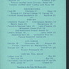 AFTERNOON TEA [held by] JOHN WANAMAKER [at] "NINTH FLOOR RESTAURANT, NEW YORK, NY" (REST;)