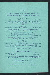 AFTERNOON TEA [held by] JOHN WANAMAKER [at] "NINTH FLOOR RESTAURANT, NEW YORK, NY" (REST;)