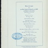 OPENING DINNER OF HOTEL [held by] PONTCHARTRAIN HOTEL [at] "[DETROIT, MI]" (HOTEL;)