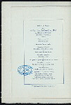 OPENING DINNER OF HOTEL [held by] PONTCHARTRAIN HOTEL [at] "[DETROIT, MI]" (HOTEL;)