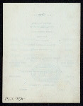 MENU [held by] U.S.S. VERMONT [at] "NAVY YARD, CHARLESTOWN, MA" (SS;)