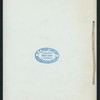 THIRTY-SEVENTH REUNION [held by] SOCIETY OF THE ARMY OF THE TENNESSEE [at] "THE CARROLL, VICKSBURG, MS" ("HOTEL,?;")