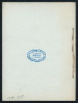 THIRTY-SEVENTH REUNION [held by] SOCIETY OF THE ARMY OF THE TENNESSEE [at] "THE CARROLL, VICKSBURG, MS" ("HOTEL,?;")
