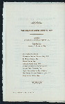 BANQUET [held by] GUILDHALL [at] "GUILDHALL, [LONDON, ENGLAND]" (FOR;)