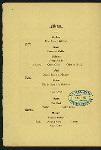 FIFTH ANNUAL DINNER [held by] CONTRACTING PLASTERERS' ASSOCIATION [at] "BLANCO'S, SAN FRANCISCO, CA" (REST;)