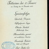DAILY MENU [held by] GRAND HOTEL NURNBERG [at] "NUREMBERG, GERMANY" (FOR;)
