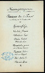 DAILY MENU [held by] GRAND HOTEL NURNBERG [at] "NUREMBERG, GERMANY" (FOR;)