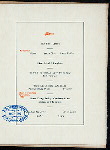 COMPLIMENTARY DINNER IN HONOR OF ALFRED J. BOULTON AND WILLIAM A. PRENDERGAST [held by] BROOKLYN LEAGUE [at] THE IMPERIAL ([REST?];)