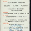 NINTH ANNUAL DINNER [held by] OLYMPIC CLUB OF THE CITY OF NEW YORK [at] "SHANLEY'S ROMAN COURT, BROADWAY AND 42ND STREET" (REST;)