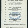 NINTH ANNUAL DINNER [held by] OLYMPIC CLUB OF THE CITY OF NEW YORK [at] "SHANLEY'S ROMAN COURT, BROADWAY AND 42ND STREET" (REST;)