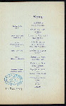 DAILY MENU [held by] GRAND HOTEL NURNBERG [at] "NUREMBERG, GERMANY" (FOR;)