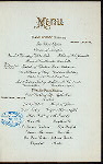 CHRISTMAS DINNER [held by] THE PORTLAND [at] "PORTLAND, OR" (HOTEL;)