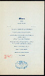 SECOND ANNUAL BANQUET [held by] COHOCKSINK CANOE CLUB [at] "HOTEL MAJESTIC, PHILADELPHIA, PA" (HOTEL;)