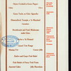 DINNER IN HONOR OF FRANK E. BEAL [held by] JOHN F. HARRIGAN [at] "HOTEL PONTCHARTRAIN, DETROIT, MI" (HOTEL;)