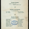 FIRST ANNUAL BANQUET [held by] THE UPHOLSTERY AND ALLIED TRADES [at] "THE ST. JAMES HOTEL, PHILADELPHIA, PA" (HOTEL;)