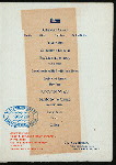 DINNER TO AMBASSADOR OF MEXICO AND MR. BACON ASSISTANT SECRETARY OF STATE [held by] DELEGATES OF NICARAGUA AND HONDURAS TO THE CENTRAL AMERICAN PEACH CONFERENCE [at] "THE NEW WILLARD, WASHINGTON, D.C." (HOTEL;)