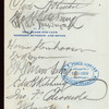 NEW YEARS EVE DINNER [held by] CRESCENT ATHLETIC CLUB [at] "BROOKLYN, NY" (CLUB;)