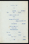 NEW YEARS EVE DINNER [held by] CRESCENT ATHLETIC CLUB [at] "BROOKLYN, NY" (CLUB;)