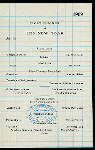 DINNER [held by] NEW FALMOUTH HOTEL [at] "PORTLAND,ME" (HOTEL;)