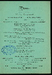 NEW YEAR'S DINNER [held by] ST. CHARLES HOTEL [at] "NEW ORLEANS, LA" (HOTEL;)